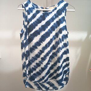 NWT Michael Kors Real Navy Blouse, Size Small